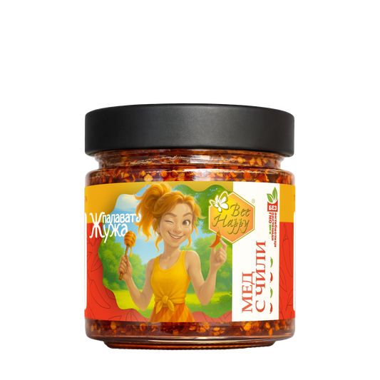 Палавата Жужа - мед с чили 250 гр.